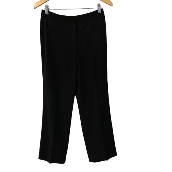 SIGNATURE BY LARRY LEVINE PANTSUIT SIZE 4 COLOR BLACK - Picture 1 of 5